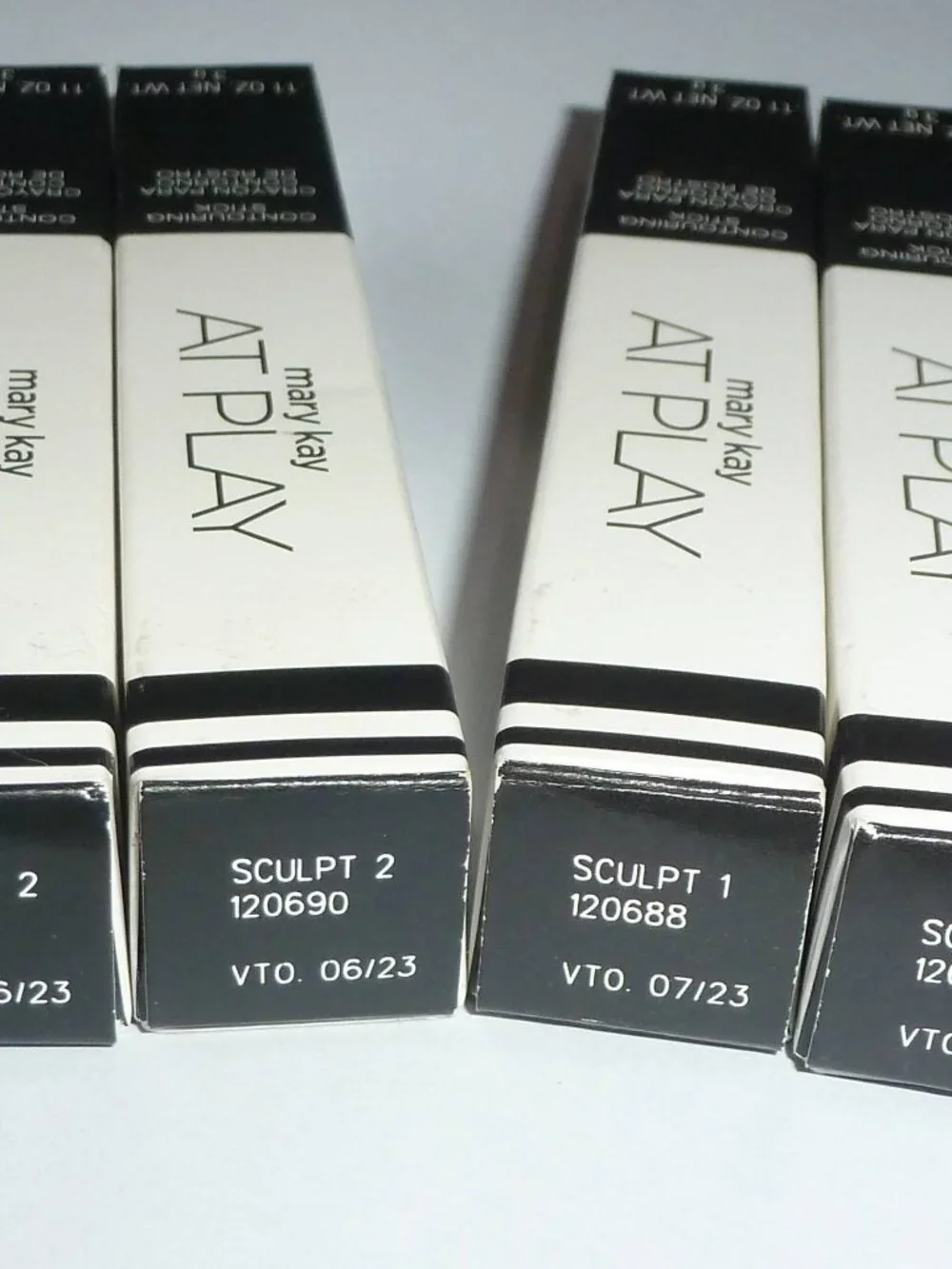 Mary Kay At Play Contouring Stick - Lot of 4 - Sculpt 1 & 2